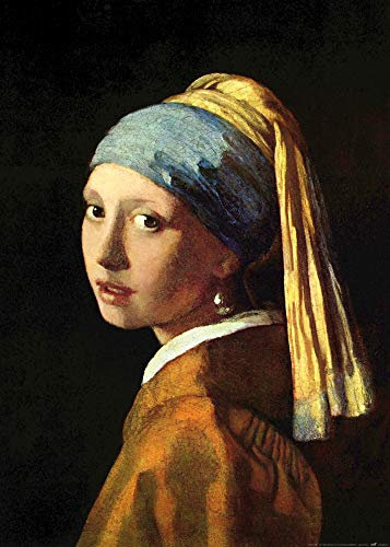 1art1 Johannes Vermeer Poster Das Mädchen Mit Dem Perlenohrring, 1665 Kunstdruck Bild 70x50 cm