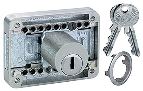 JuNie Möbelschloss 2820 VS Riegelschloss Zylinderschloss verschiedenschließend