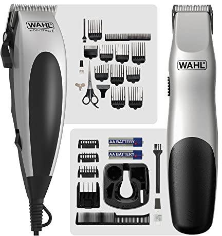 Wahl Vogue Clipper Kit with Battery Groomsman Trimmer