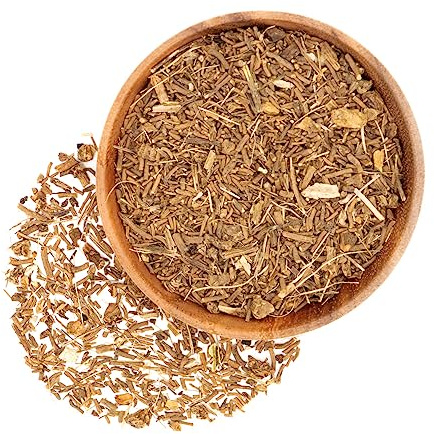 Valeriana rot i ekologisk kvalitet (Valeriana officinalis), skuren rot, 50 gram förpackning