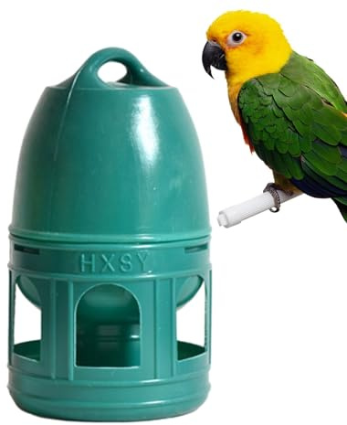 Abreuvoir pour Pigeons - Capacité 3/5 l - avec poignée de Transport - Distributeur d'eau - Abreuvoir pour Pigeons et volailles - pour l'alimentation en Eau