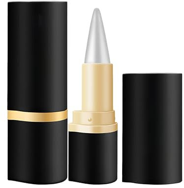 KAIYAYA 2 Piezas Lapiz de Ojos wWaterproof,Delineador de Ojos Mate de Secado Rápido Eyeliner de Larga Duración,Sensitive Fine Liner a Prueba,Ojos de Gel Crear un Maquillaje (plata)