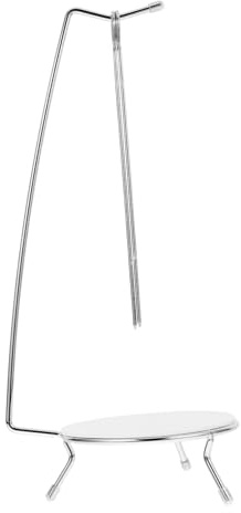 ERINGOGO Supporto per Spiedini in Acciaio per Barbecue Stativo Portaspiedini con Aghi Affilati per Grigliata Sicura Compatto e Portatile per Kebab Camping e Picnic