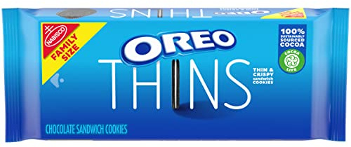 Oreo Thins Chocolate Cookies - Family Size - 13.1oz / 371g