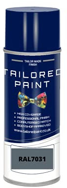 RAL 7031 Blue Grey MATT Aerosol Paint Can Direct MATT Paint For Wood, Metal, Plastic, PVC, UPVC, Fascia Boards - Indoor & Outdoor