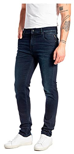 REPLAY Mickey, Jeans Hombre, Azul (007 Dark Blue), 32W / 34L