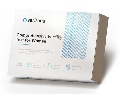 Comprehensive Fertility Test for Women – Detailed Analysis of 6 Key Fertility Hormones – at-Home Testing Kit – Analysis by CLIA-Certified Lab – Verisana