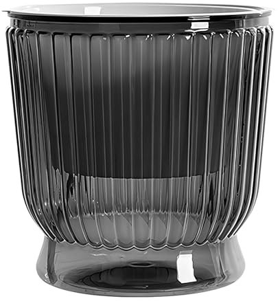 Ollas - Vaso per irrigazione trasparente, serbatoio profondo, di drenaggio, facile meccanismo di irrigazione, multifunzione, per violette africane, orchidee e piante d'appartamento