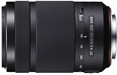 Sony SAL-55300 Tele-Zoom Objektiv (DT SAM, 55-300 mm, F4,5-5,6, APS-C, A-Mount)