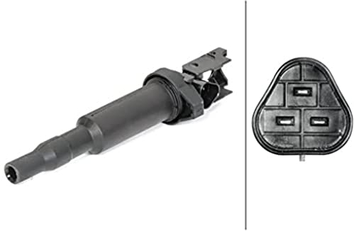 HELLA 5DA 193 175-491 Bobina d'accensione, 12V, 3a... poli, Bobina di accensione cavità candela, infilato