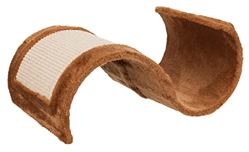 Trixie 43260 Kratzwelle Wavy, 29 × 18 × 50 cm, braun/natur