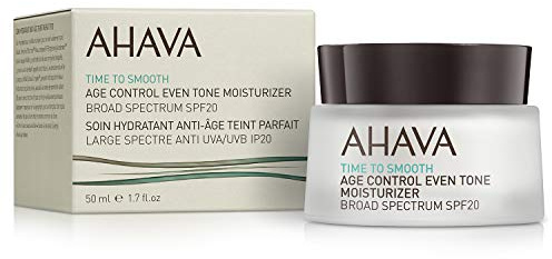 AHAVA Time to Smooth Crema Idratante Antietà anche Tono, SPF 20, 50 ml