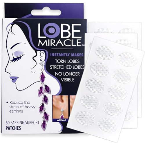 Lobe Miracle Lot de 60 patchs pour lobe d'oreille