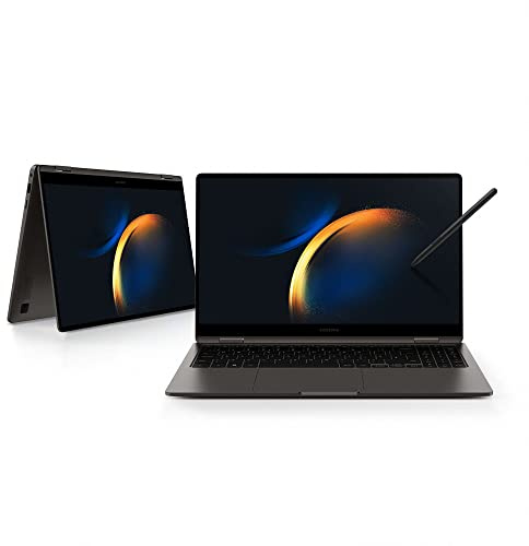 Samsung Galaxy Book3 360 Wi-Fi Laptop 13 Inch Intel i5 Core Processor 8GB RAM 256GB Storage Graphite (Renewed)