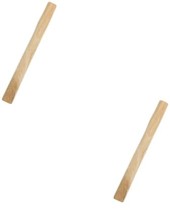 DIYEAH Lot De 2 Marteaux De Menuiserie En Bois Kaki Avec Manche En Hickory