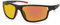 Timberland Herren TBA9271 Sonnenbrille, leichte Freizeitsonnenbrille, rechteckige Linsenform, rauchpolarisierte Gläser, Mattschwarz, Schwarz Mate, 63