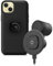 Quad Lock Vent Car Phone Holder Kit with MAG Wireless Charging Head V2 and MAG Phone Case for iPhone 15 Plus