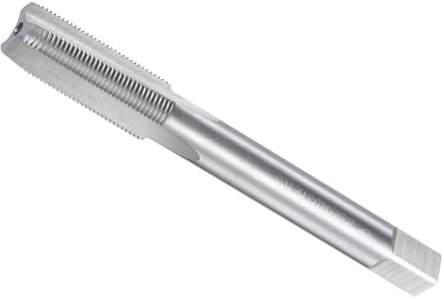 CoCud Gewindefräsen Gewindeschneidbohrer, M10 x 0,75 Gewindegröße, 3 Schneiden, Hochgeschwindigkeitsstahl, metrisches Linksgewinde-Reparaturwerkzeug zum Bohren und Gewindeschneiden