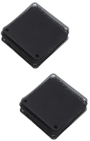 BELLIFFY 20pcs Computer Case Fan Mesh Filter Accessory Dustproof Cover Easy to Install Protection Reusable Mesh
