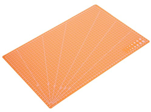 EPIGEIST Tapete de Corte para Manualidades y Costura de Doble Cara Color Naranja Diseño Autocurativo y Fácil de Limpiar para Artistas y Aficionados al Arte