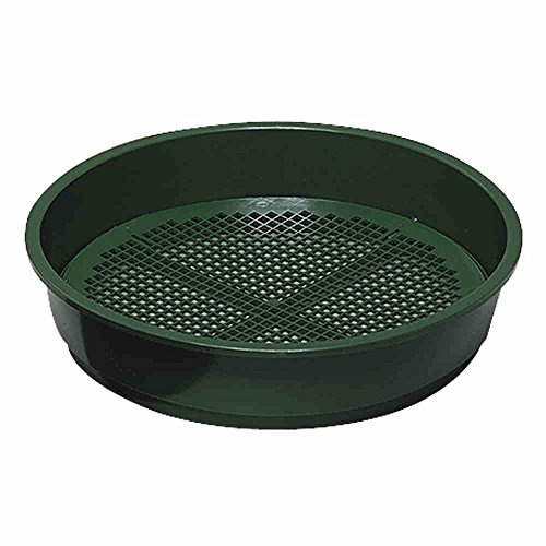 gardiso 522458 Erdsieb 38 cm, grün | gardiso, Bodensieb, Steinsieb, Gartensieb, Erde, Kompost, Kunststoff, Aussieben, leicht, Gartenarbeit, Rundsieb