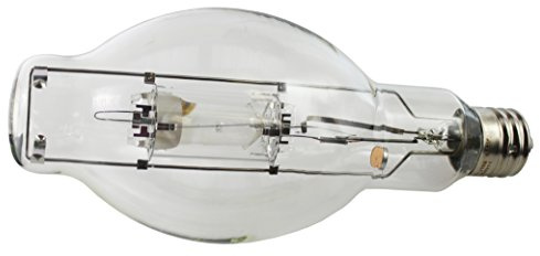 LEDVANCE 400W BT37 Metal Halide HID Light Bulb, EX39 Base, 40,000 Lumens, 3600K, Clear - 1 Pack (64705)