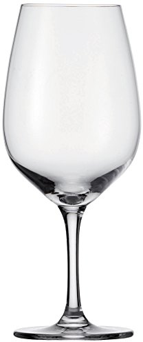 Fortessa Valore Break-Resistant, European Crystal Glass, Bordeaux, Mature Full Bodied Red Wine Glass, 20.6 Ounce, Set of 6