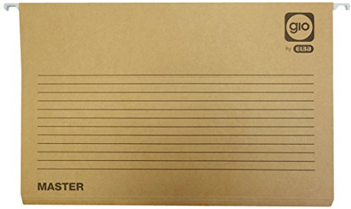 Elba Master 400047715 - Caja de 25 carpetas colgantes para cajón, Fº