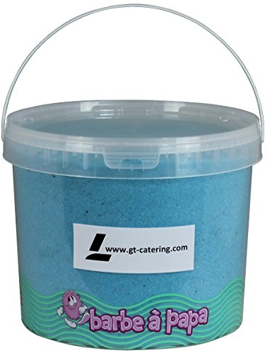 GT CATERING Sucre pour barbe à papa goût vanille - 5 kg - Fabriqué en France