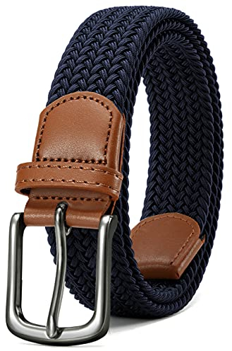 CHAOREN Elastischer Gürtel Herren, Flechtgürtel Gürtel Ohne Löcher, Robuste Bauweise und Gut Bewegen Kann 35mm