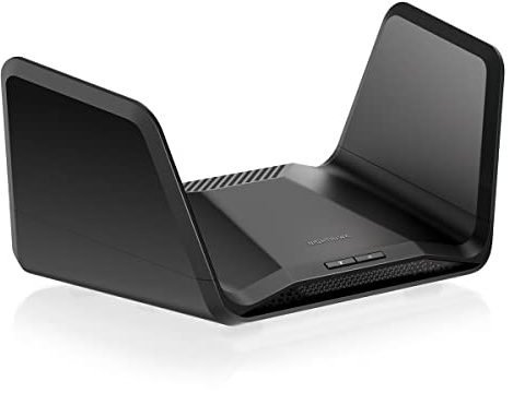 NETGEAR Nighthawk Tri-Band WiFi 6E Router (RAXE300) - Security Features, AXE7800 Wireless Gigabit Speed (Up to 7.8Gbps), New 6GHz Band, 8-Streams Cover up to 2,500 sq. ft., 40 Devices