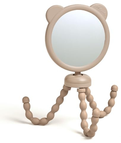 Itzy Ritzy Stroller Mirror, 360° Swivel Baby Stroller Accessory (Bear)