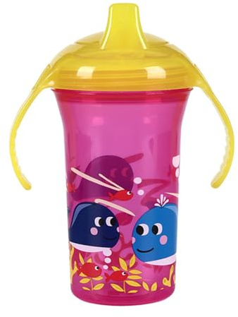 300ML Baby Learn to Drinking Cup Learning Water Bottle Safe and Portable Leak-Proof Infant Water Cup Training