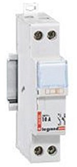 Legrand 005821 Coupe-Circuit pour Cartouche Cylindrique Domestique, 16A, 1P+N, Gris