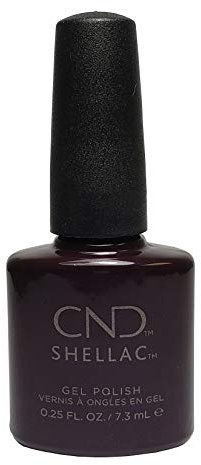 CND Shellac Plum Paisley