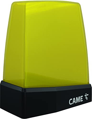 CAME KRX KRX1FXSY LED-Blinkleuchte, Warnleuchte, Signalleuchte für Tore, Bernstein, 24V-230V AC, integrierte Antenne