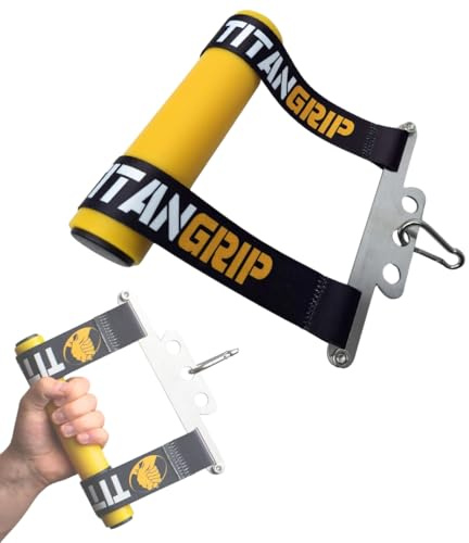 Titangrip Armwrestling Wrist Wrench – hand-, finger- och underarmstränare – handtagsstyrketränare för kabeldragning, laststift och motståndsband – fitness, bodybuilding