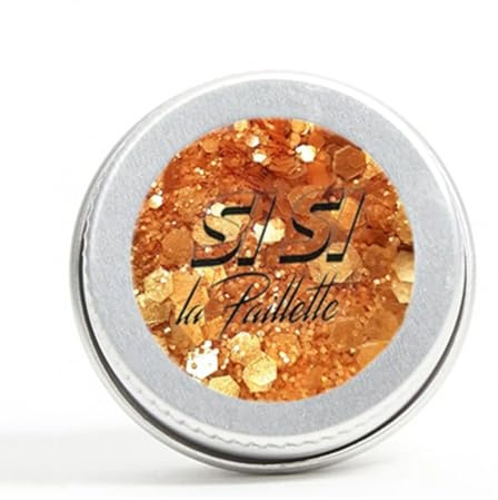 Paillettes biodégradables or Queen du désert - Si si la paillette - Doré - Taille Unique