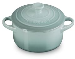 Le Creuset Stoneware Mini Round Cocotte, 24 oz., Sea Salt