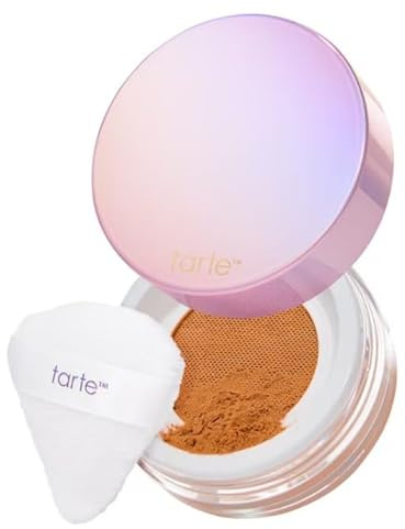 tarte ORIGINAL | CREASELESS setting powder - Polvere fissante | Fissa il tuo look fino a 16 ore | VEGANO | by BELLA | 7 gr. | (CARAMEL, 7 grammi (confezione da 1))