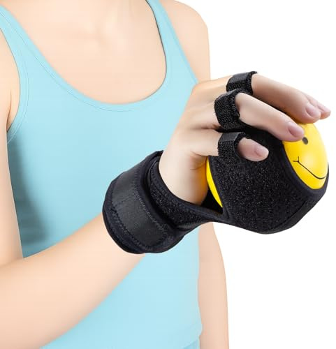 1 PCS Allenatore Mano Dita, Esercitatore Per Dita, Allenamento Mani Con Pallina Antistress Mano Terapia, Grip Trainer Per Artrite, Allevia Lo Stress E L'Ansia