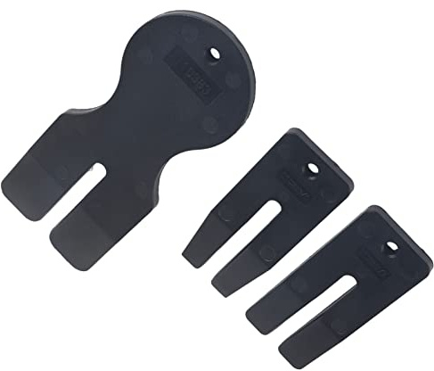 Jeanoko Herramienta de Clip de Panel de Cuña de Ajuste de Puerta de 3 Piezas, Herramienta de Extracción de Puerta de Automóvil, T10383 con Instalación Simple