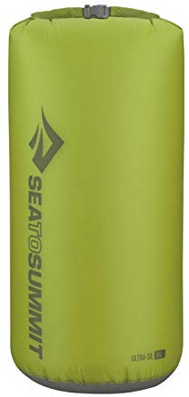 Sea to Summit Ultra-Sil Dry Sack, Ultralight Dry Bag, 35 Liter, Kiwi Green