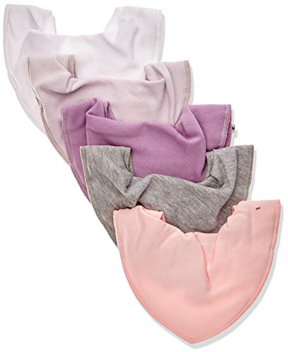 Pippi Babywear Halstücher 5er Pack Bibs Dreieckstücher Lätzchen (Princess Rose)