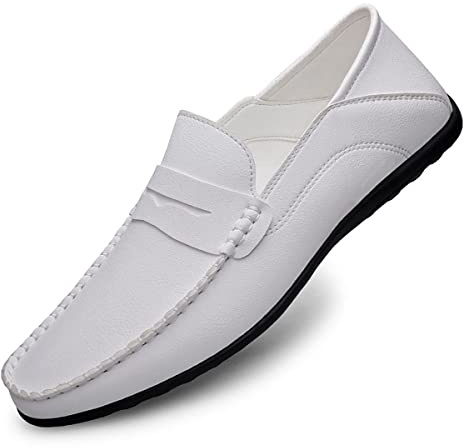 Mocassin Homme Cuir Loafer Homme Conduite Chaussures Casual,Mocassins Homme Cuir,Chaussures en Cuir Homme