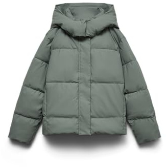 VERO MODA Vmgretakylie Short Coated Jacket Noos Chaqueta acolchada para mujer, Bálsamo Verde, M