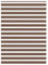 vidaXL Zebrarollo Braun 160x200 cm Stoffbreite 155,9 cm Polyester, Zebra-Rollo, Doppelrollo, Zebra-Jalousie für Fenster, Doppelrollo, Zebra-Rollo