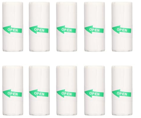 Pissente Självhäftande Tryckpapper Termiska Klisteretiketter 57x25mm Mini Tryckpapper för Anteckningar Organisera Uppgifter Webbplatser Foton DIY Redigerare Bärbar Present Dekoration