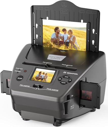DigitPro Escáner de Negativos y Diapositivas para Películas de 35 mm/135