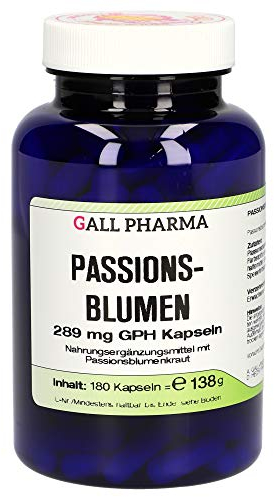 Gall Pharma Passionsblumen 289 mg GPH Kapseln, 180 Kapseln
